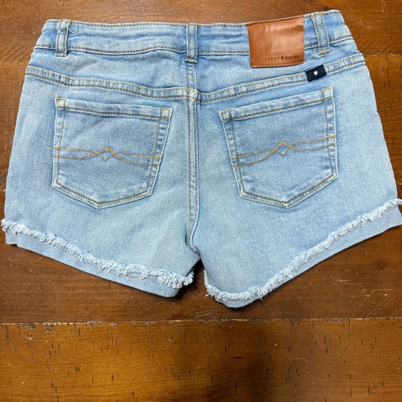 Lucky Brand Light Wash Riley Short girls size 14 - Picture 2 of 16